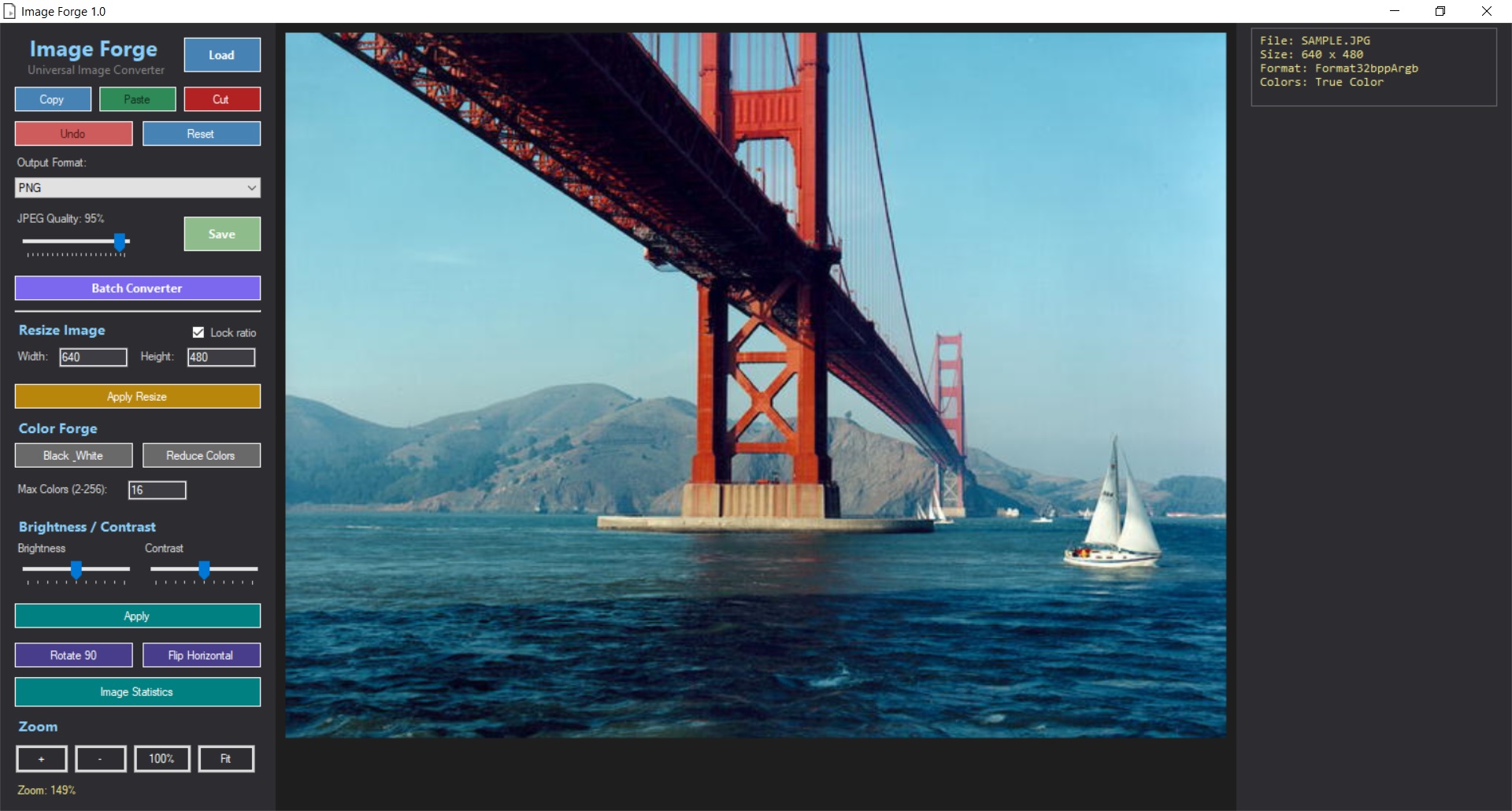 Image Forge Screenshot
